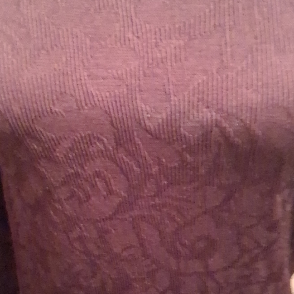 Lululemon Athletica Women's Burgundy Floral Print Top Size Small/medium - Picture 2 of 10
